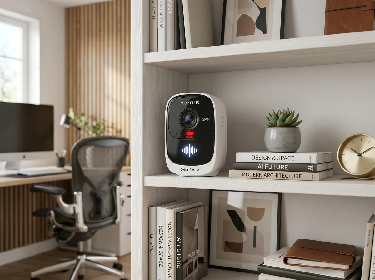 CP PLUS 3MP Cyber-Secure Indoor Security Camera