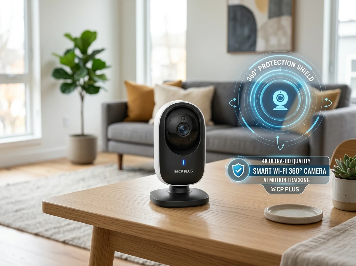 CP PLUS 360 Degree Smart Wi-Fi Security Camera