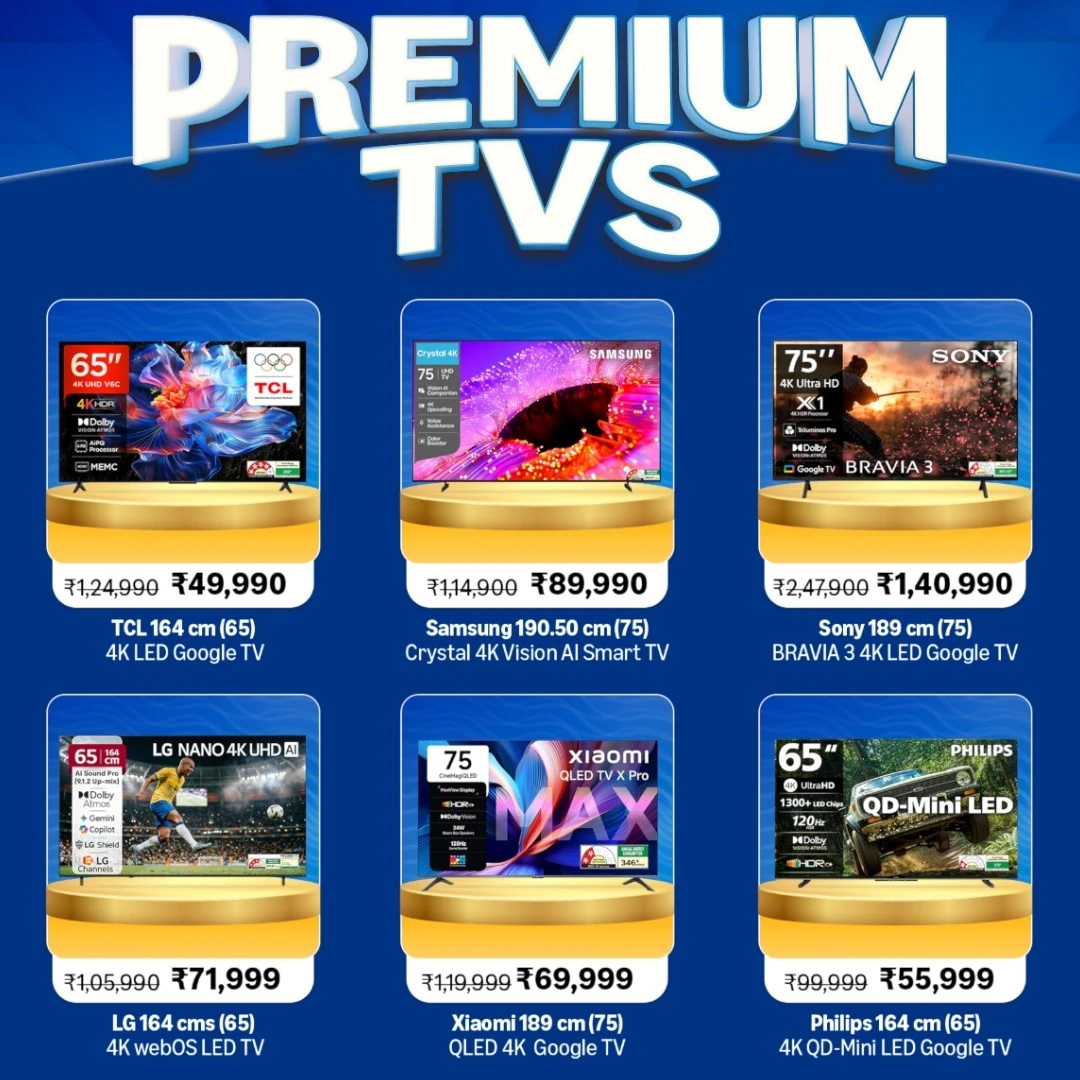 Big Screen 4K TV Deals