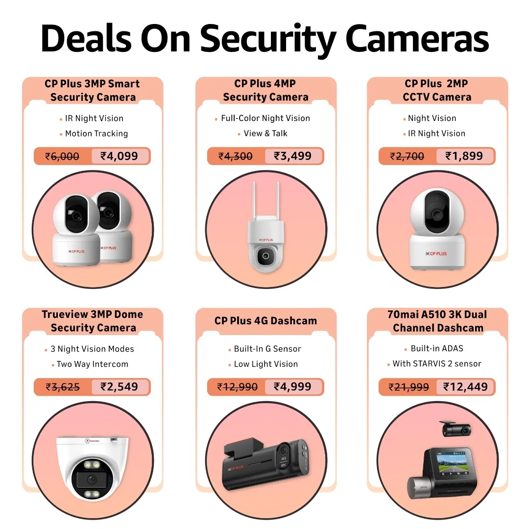 Security Cameras Deals