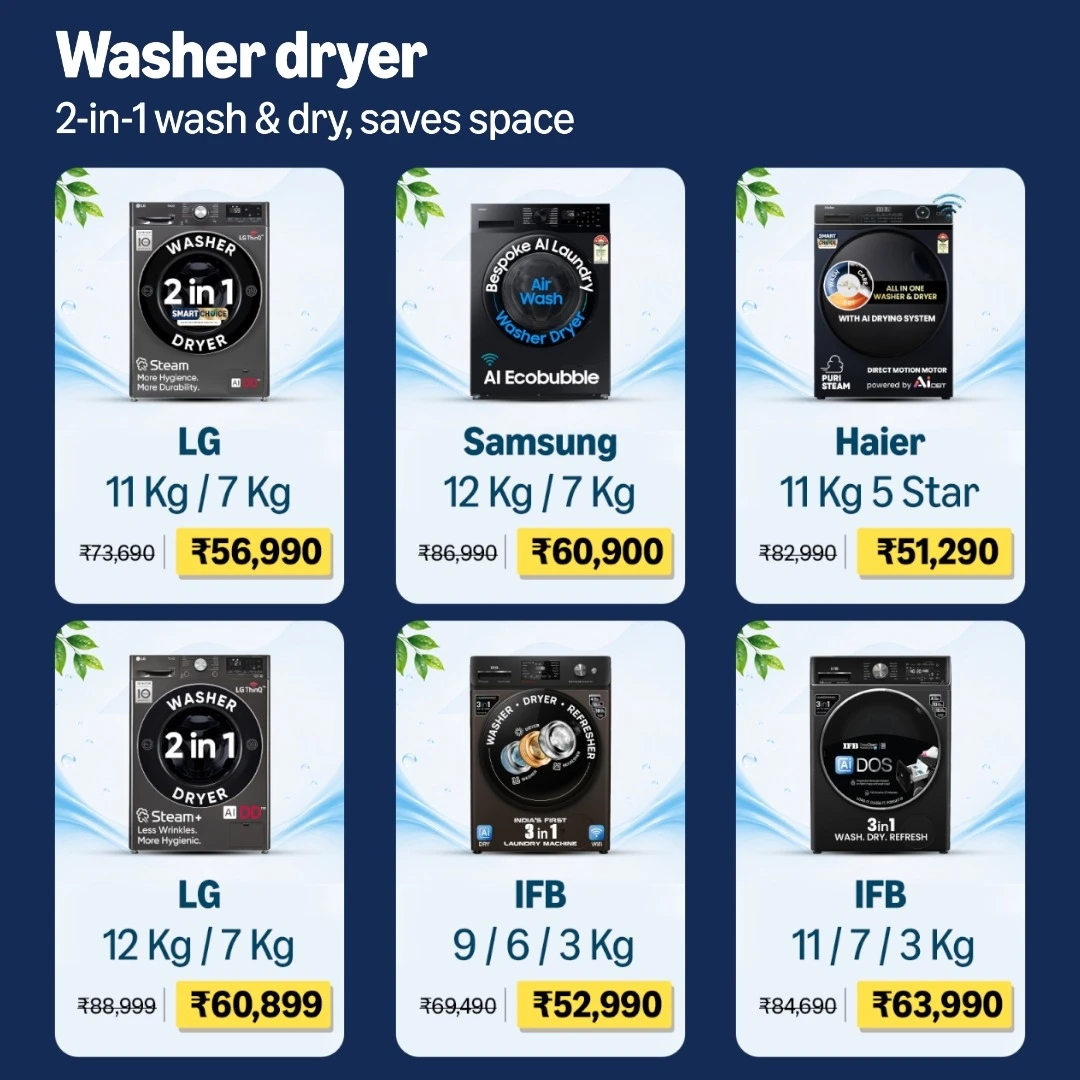 Washer Dryer Combo Deals