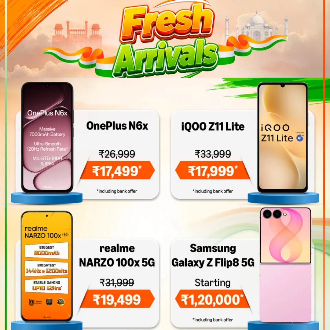 Fresh Arrivals Smartphones Amazon Sale
