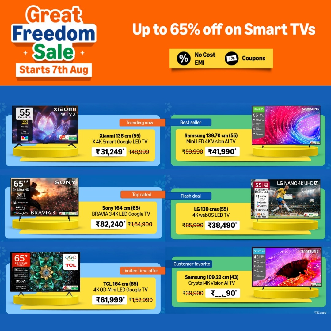 65 Inch Smart TV Deals