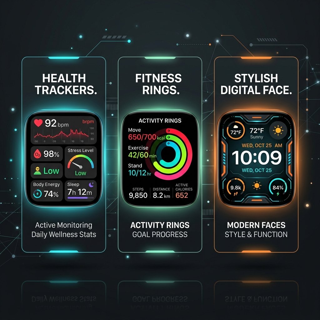 Apple Watch SE vs Samsung Galaxy Watch 6 vs boAt Wave Pro Comparison